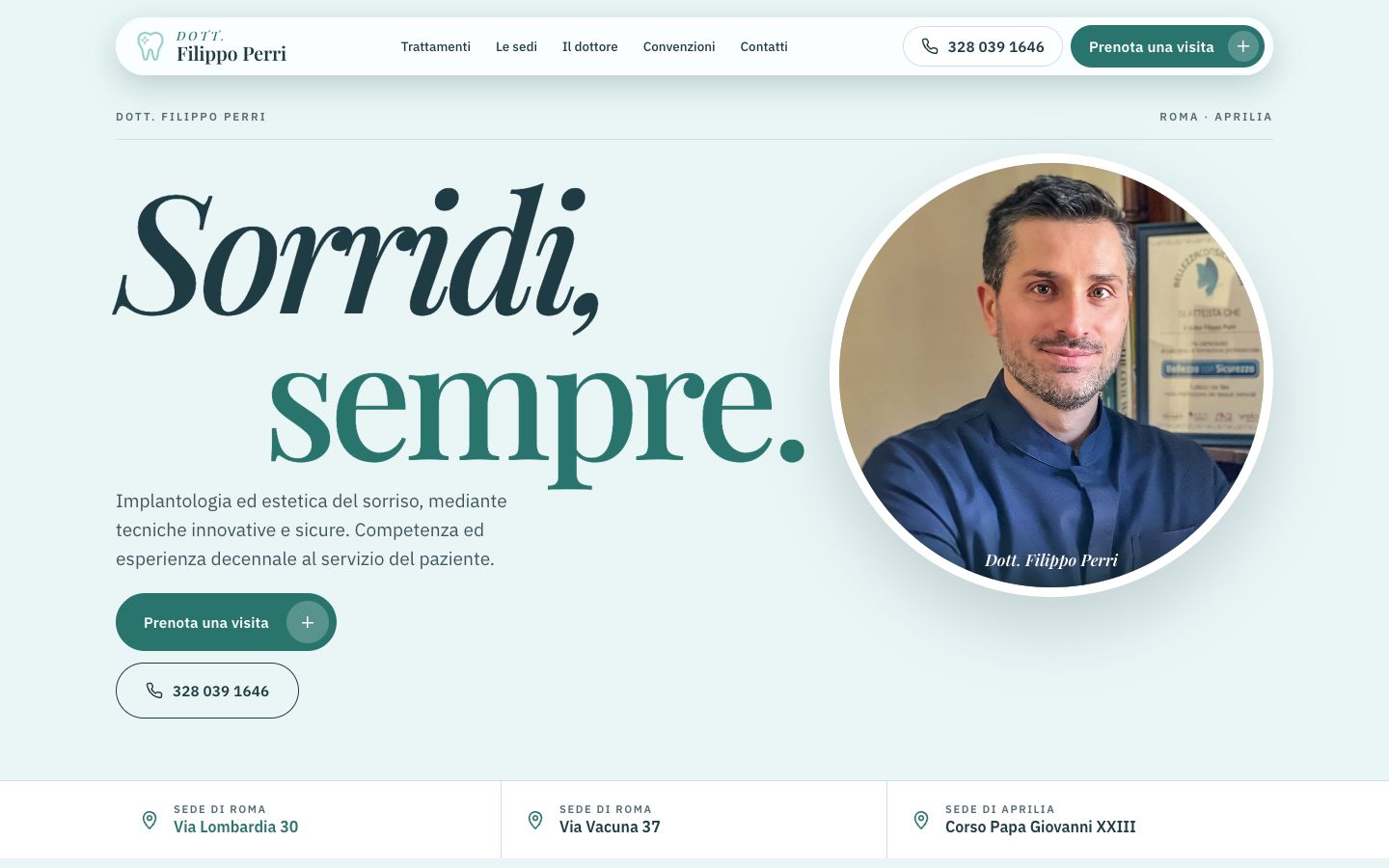 Il nuovo sito